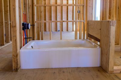 Bathtub Installation Work